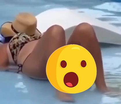 Thought She Was Low: Shorty Gets Caught Red-Handed Doing The Unthinkable Inside A Public Pool!