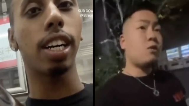 Sh*t Got Real: Live Streamer Who Harassed People On A Tokyo Train Gets Confronted By A Biker! &quot;Chill Out, Chill Out&quot;