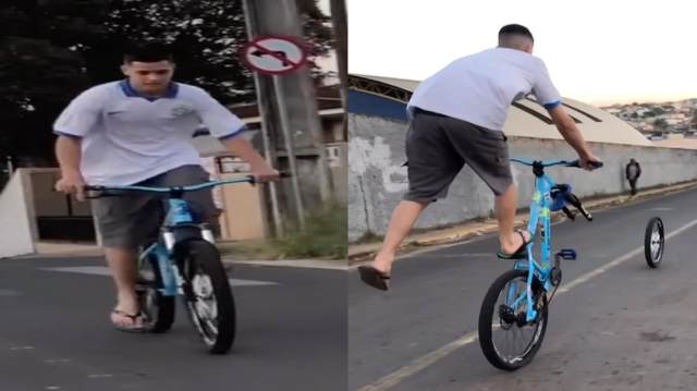 Major Fail: When Popping A Wheelie On Your Bike Goes All The Way Wrong!