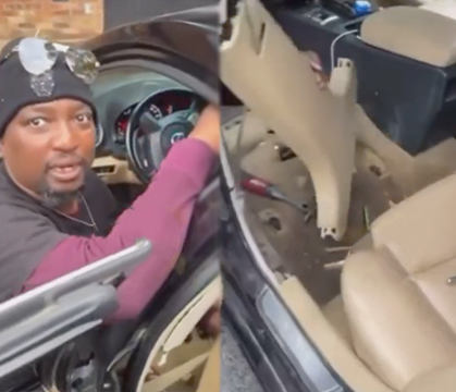 The Addiction Is No Joke: Dude Takes His Entire Car Apart To Look For A Perc He Lost!
