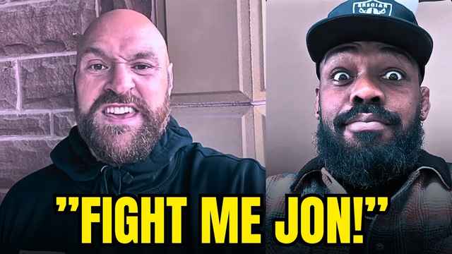 Make It Happen: Tyson Fury Responds To Jon Jones! &quot;Fight Me, Be My Guest&quot;