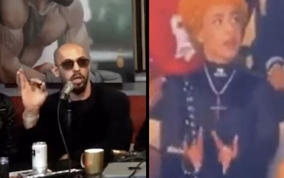 &quot;You Can See Demons If You Pay Attention&quot; Andrew Tate Calls Out Ice Spice For Making Demonic Symbols During The Superbowl!