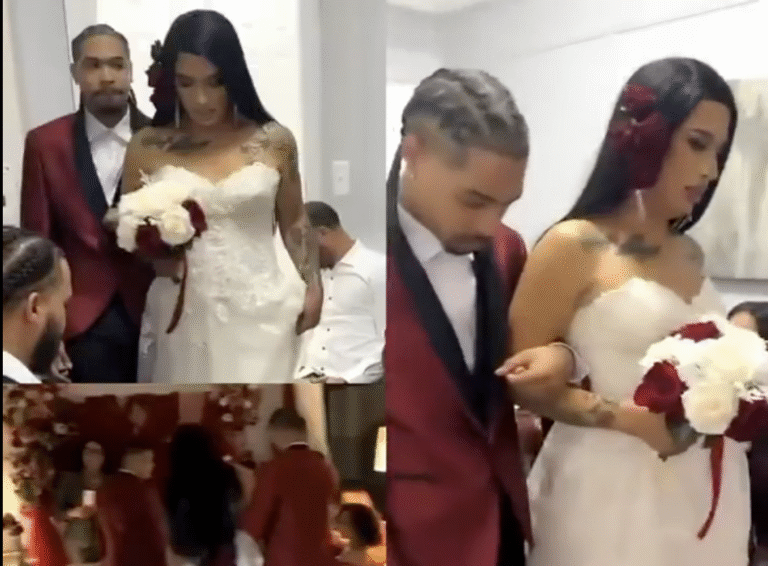 Bronx Apartment Wedding Goes Viral After Couple Keeps It Real With At-Home Ceremony