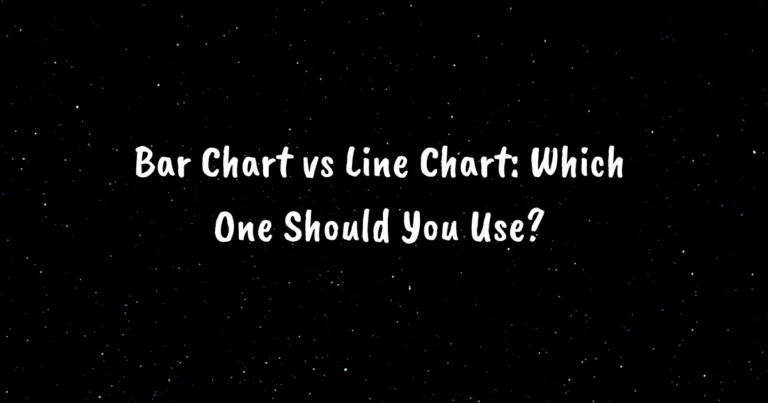Bar Chart vs Line Chart: Which One Should You Use?