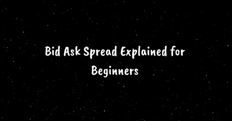 Bid Ask Spread Explained for Beginners